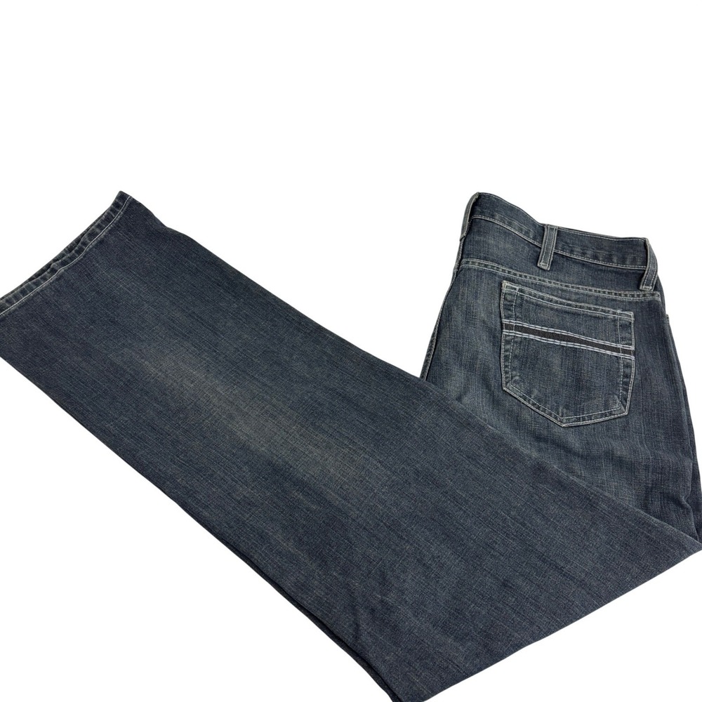 Cinch Up Straight Leg Blue Jeans Mens XL 38x34 Western Cowboy Tall Inseam